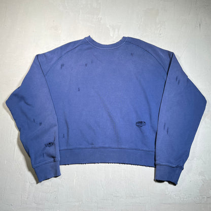 GV Gallery Raspberry Hills "Raspberry Panthers" Navy Blue Crewneck Size XL USED x17709
