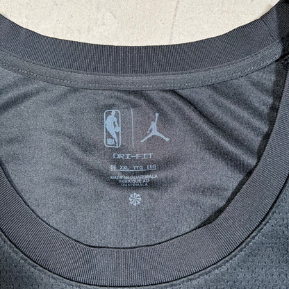 New York Knicks Brunson 11 Black Jordan Nike Jersey Size 56 (XXL) USED v19620