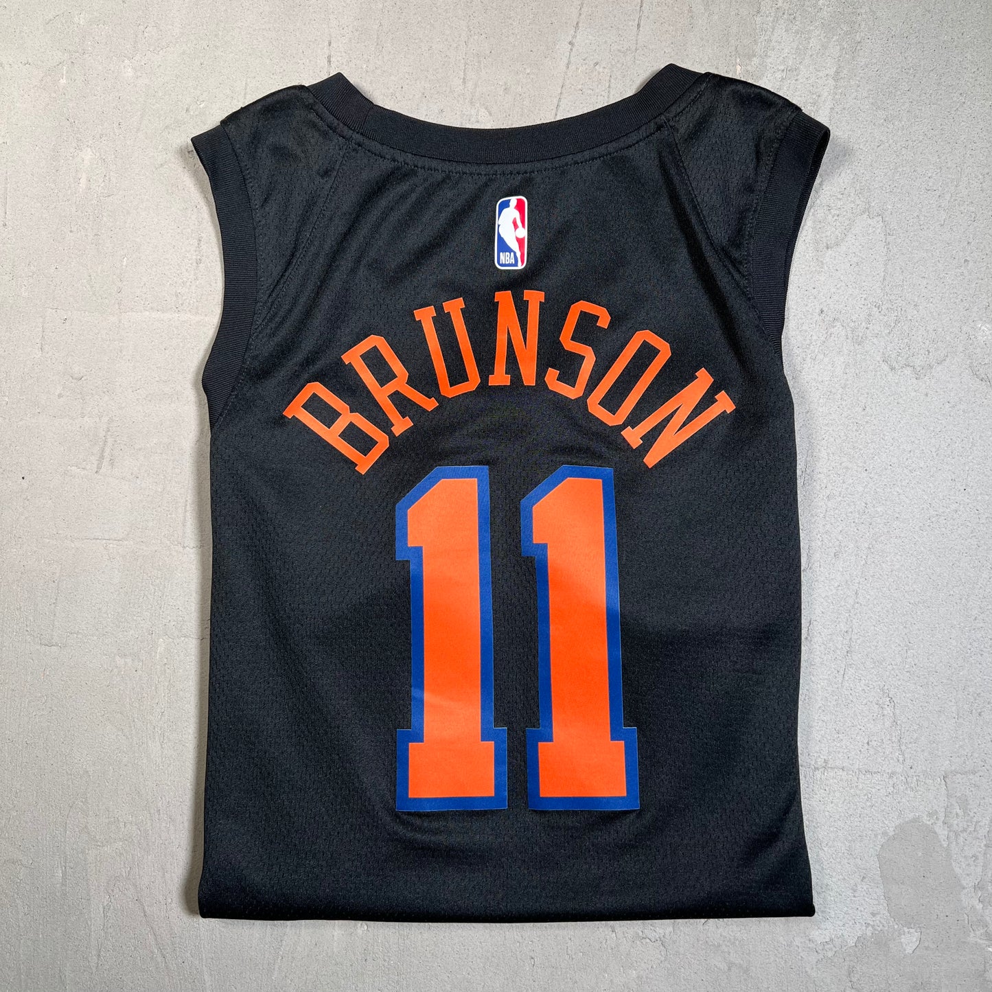 New York Knicks Brunson 11 Black Jordan Nike Jersey Size 56 (XXL) USED v19620