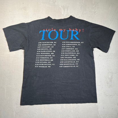 1998 Matchbox 20 Stle My Baby Black Tee Size Large USED v19619