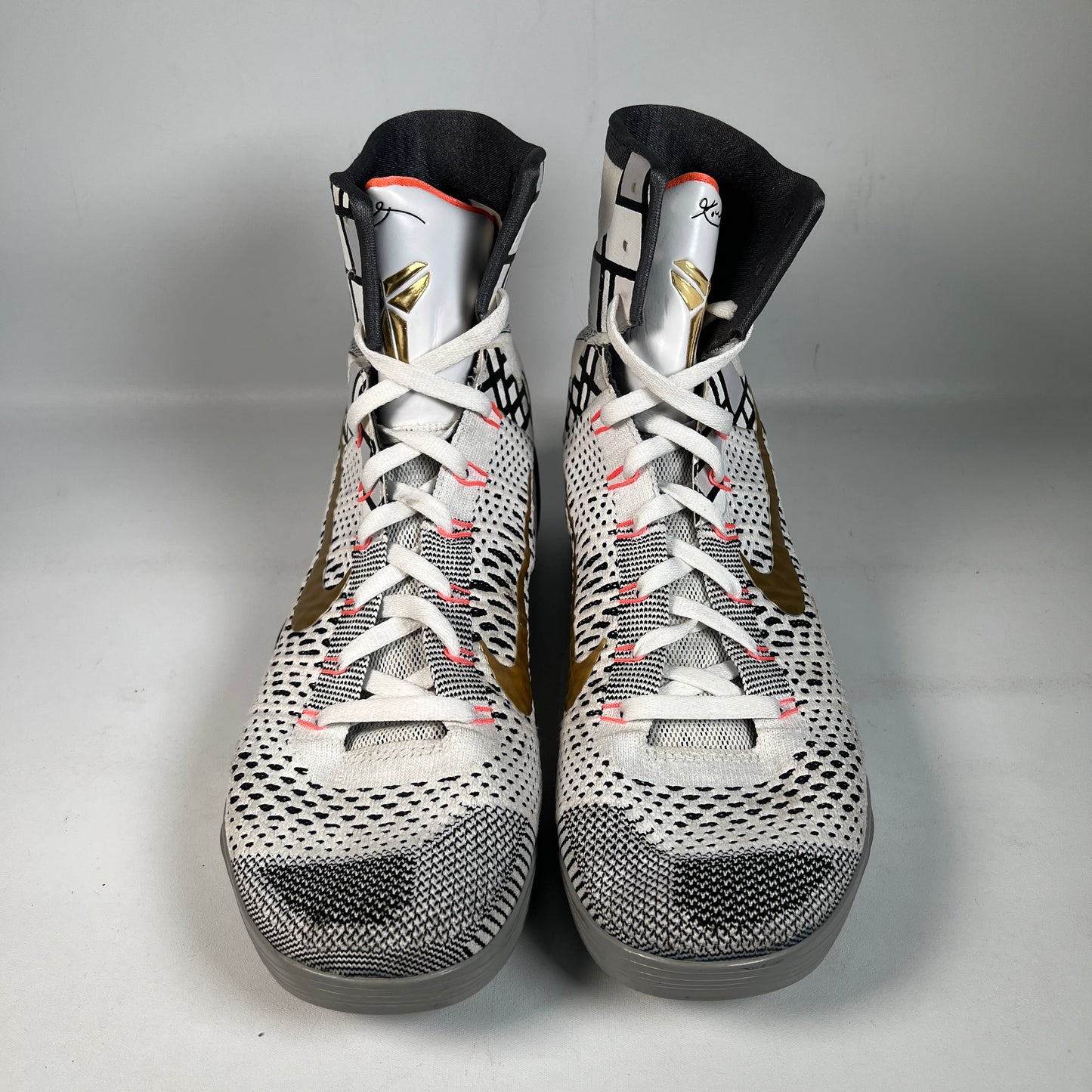 Nike Kobe 9 Elite Gold Fundamentals (2014) Size 10.5 USED s22864