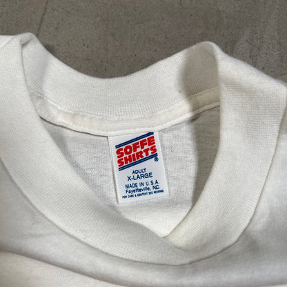 Y2K Gotta Go To Modells Promo White Tee Size XL USED v19627
