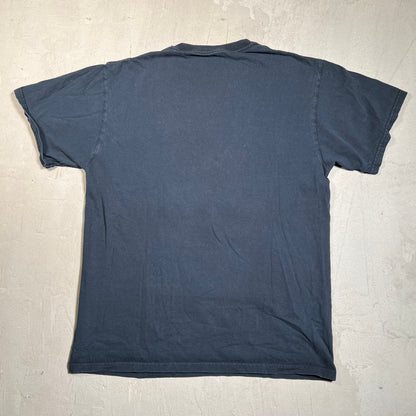 2012 The Simpsons Homer Dount Space Black Tee Size Small USED v19624