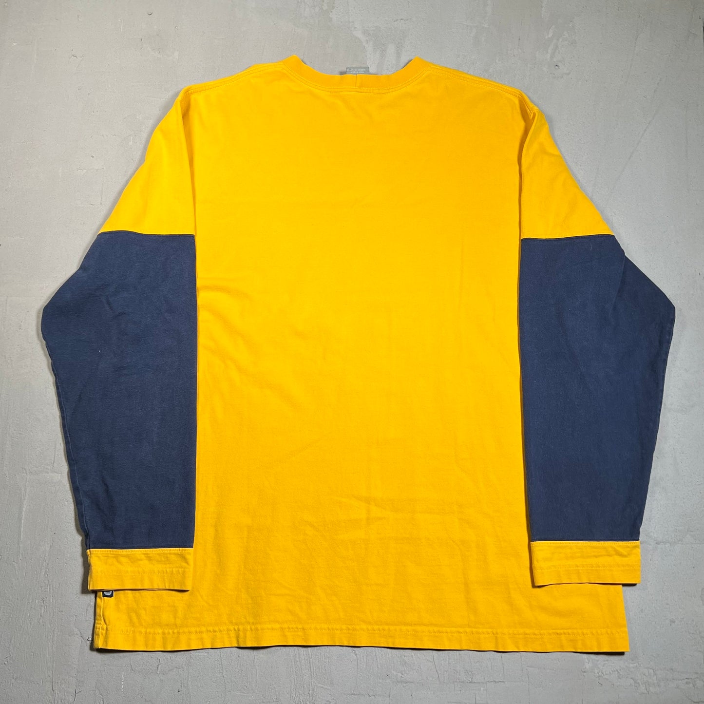 Nike Yellow/Navy Stripped Longsleeve Size XXL USED v19630