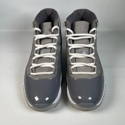 Jordan 11 Cool Grey (2021) Size 9.5 USED s23026