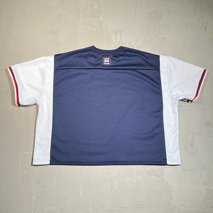 GV Gallery Rasperry RO3 Navy Jersey Size Small USED x17715