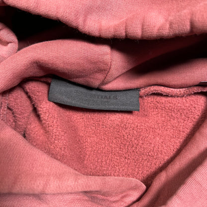 Essentials Fear Of God "Wrestling" Wine Red Hoodie Size XXL USED x17705