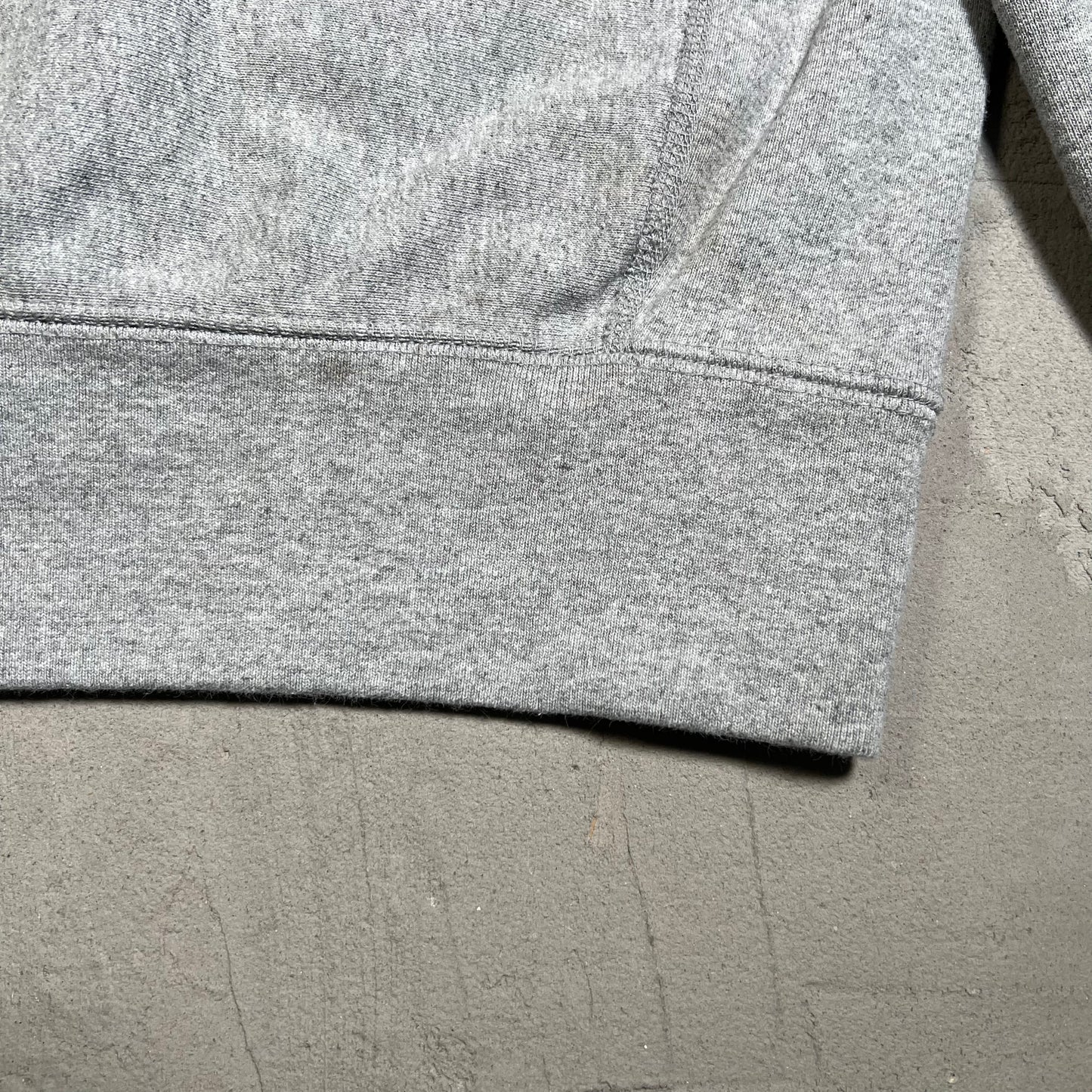 Supreme Navy Blue Box Logo Grey Hoodie Size Medium USED x17740