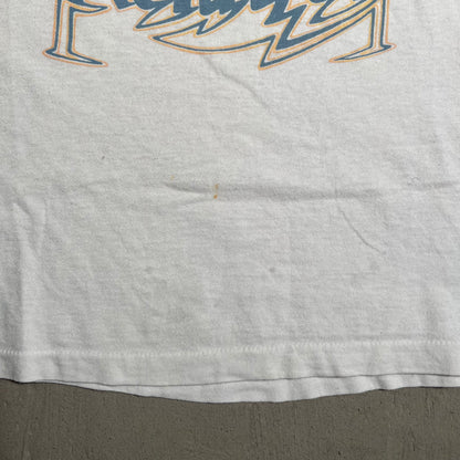 1991 YES Relayer Union World Tour White Tee Size XL USED v19452