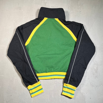 GV Gallery Raspberry Hills Jamaica Berry Zip Up Crewneck Size Small USED x17732