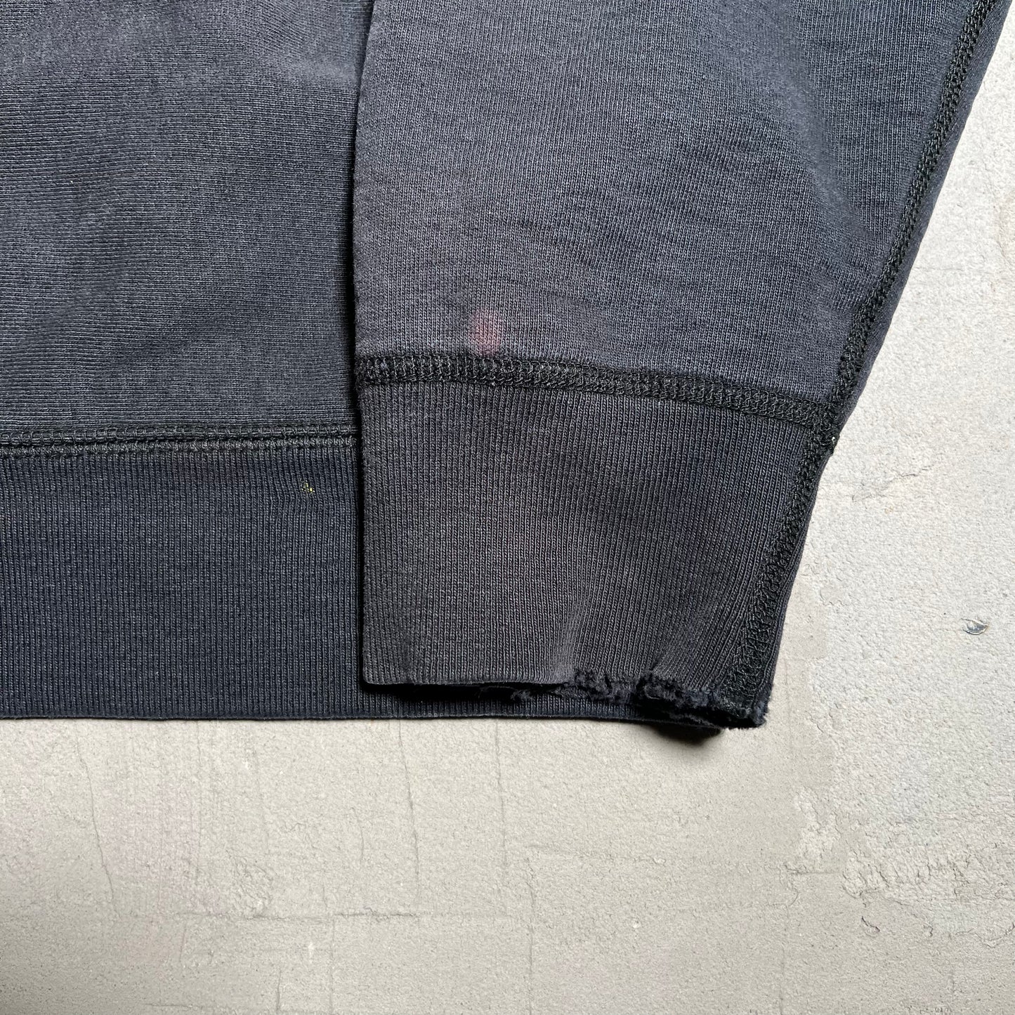 Supreme S Logo Black Hoodie Size Medium USED x17508