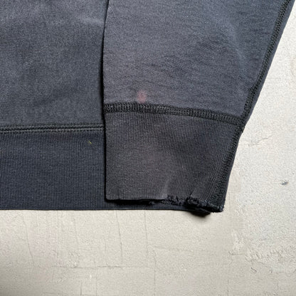 Supreme S Logo Black Hoodie Size Medium USED x17508