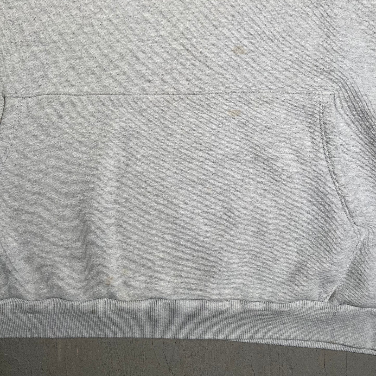 Eric Emanuel Black Logo Grey Hoodie w/ Lightning Size XL USED x15930