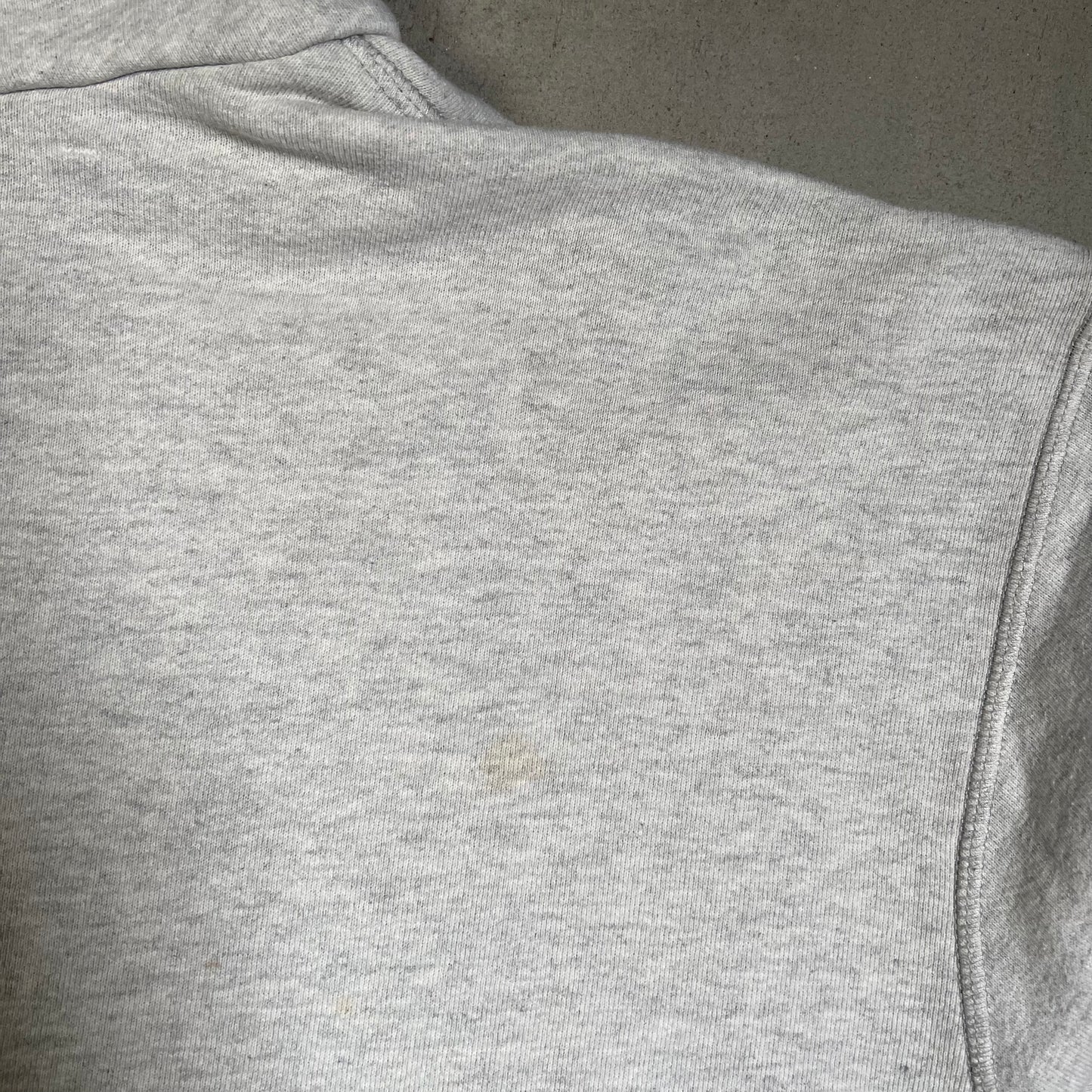 Eric Emanuel Black Logo Grey Hoodie w/ Lightning Size XL USED x15930