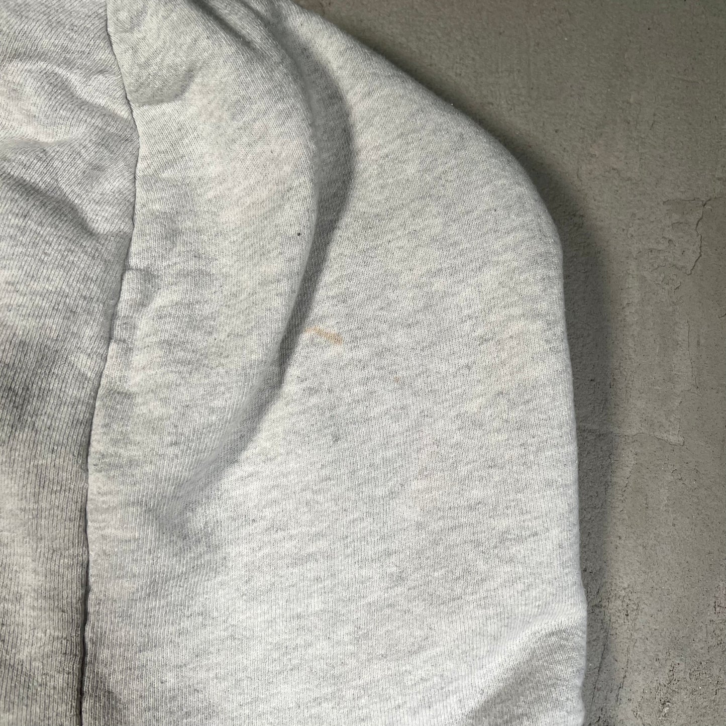 Eric Emanuel Black Logo Grey Hoodie w/ Lightning Size XL USED x15930