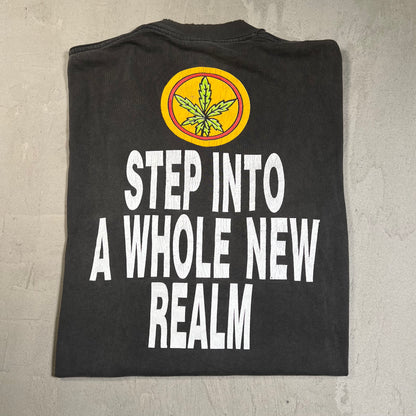 1993 Cypress Hill Step Into A Whole New Realm Black Tee Size Large USED v19636