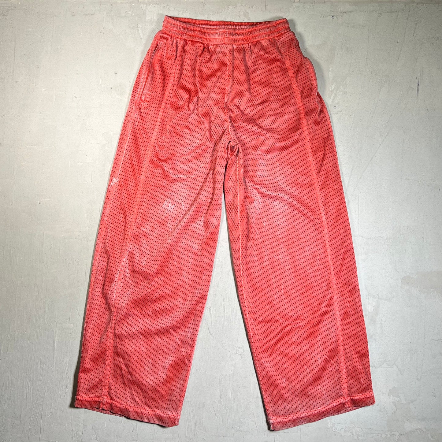 GV Gallery Raspberry Hills Red Mesh Sweatpants Size XS USED x17736