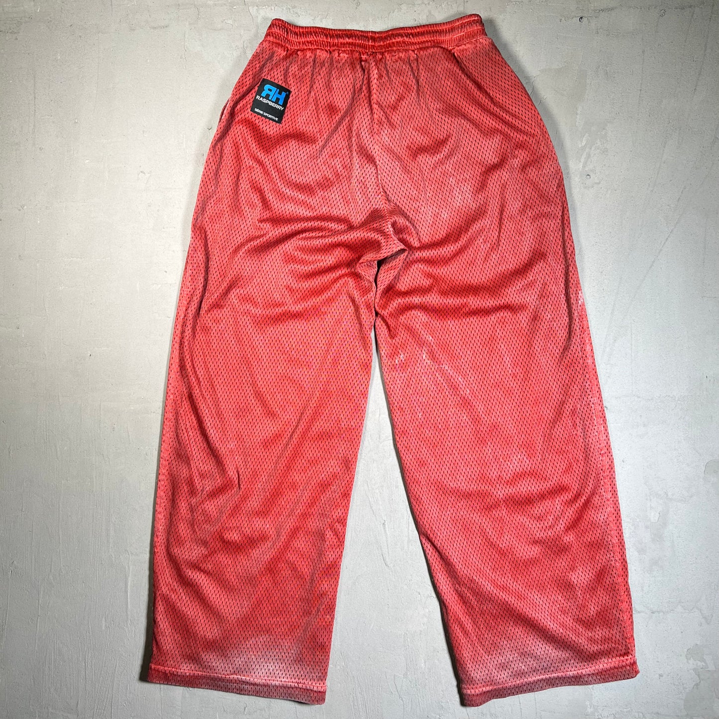 GV Gallery Raspberry Hills Red Mesh Sweatpants Size XS USED x17736
