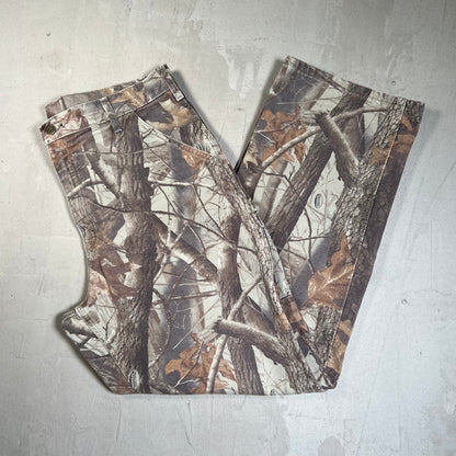 Y2K Carhartt Real Tree Workwear Pants Size 36 USED v19632