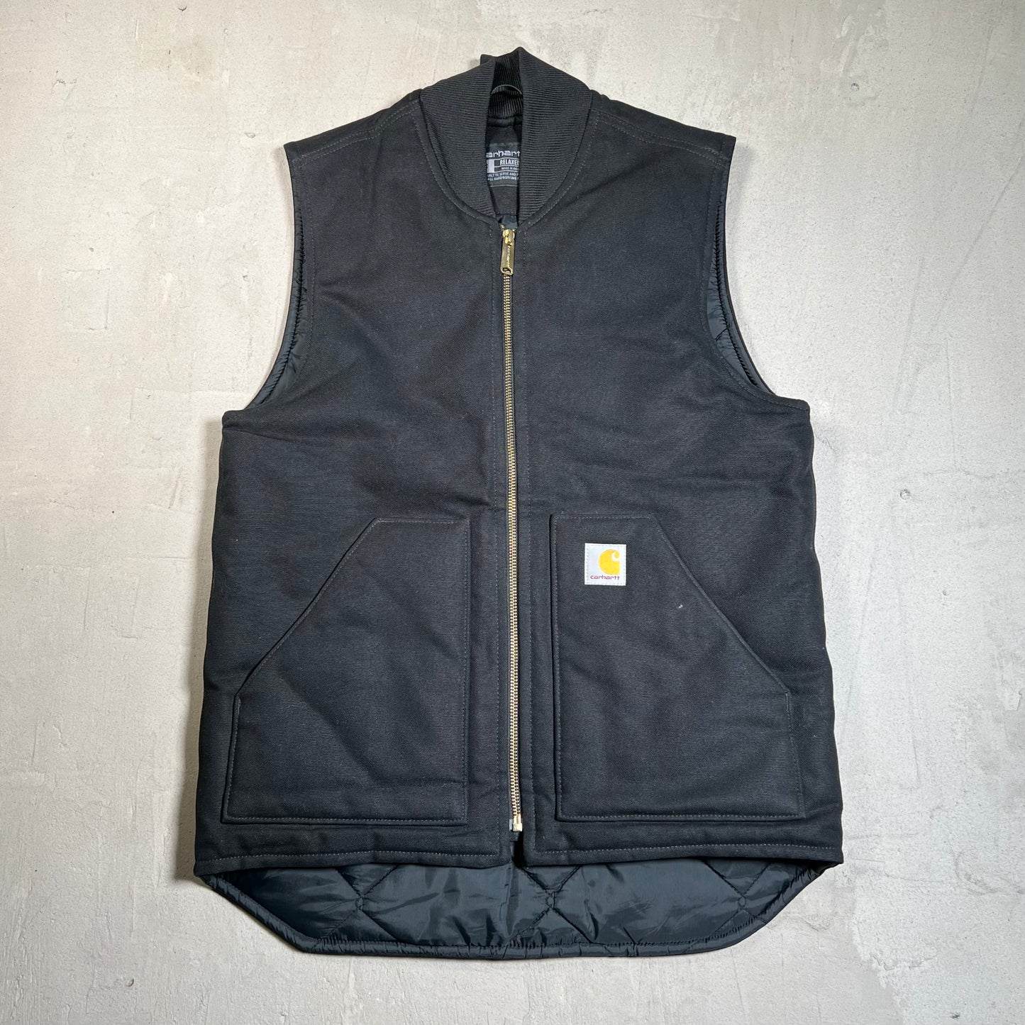 Carhartt Workwear Black Vest Size Small USED v19635