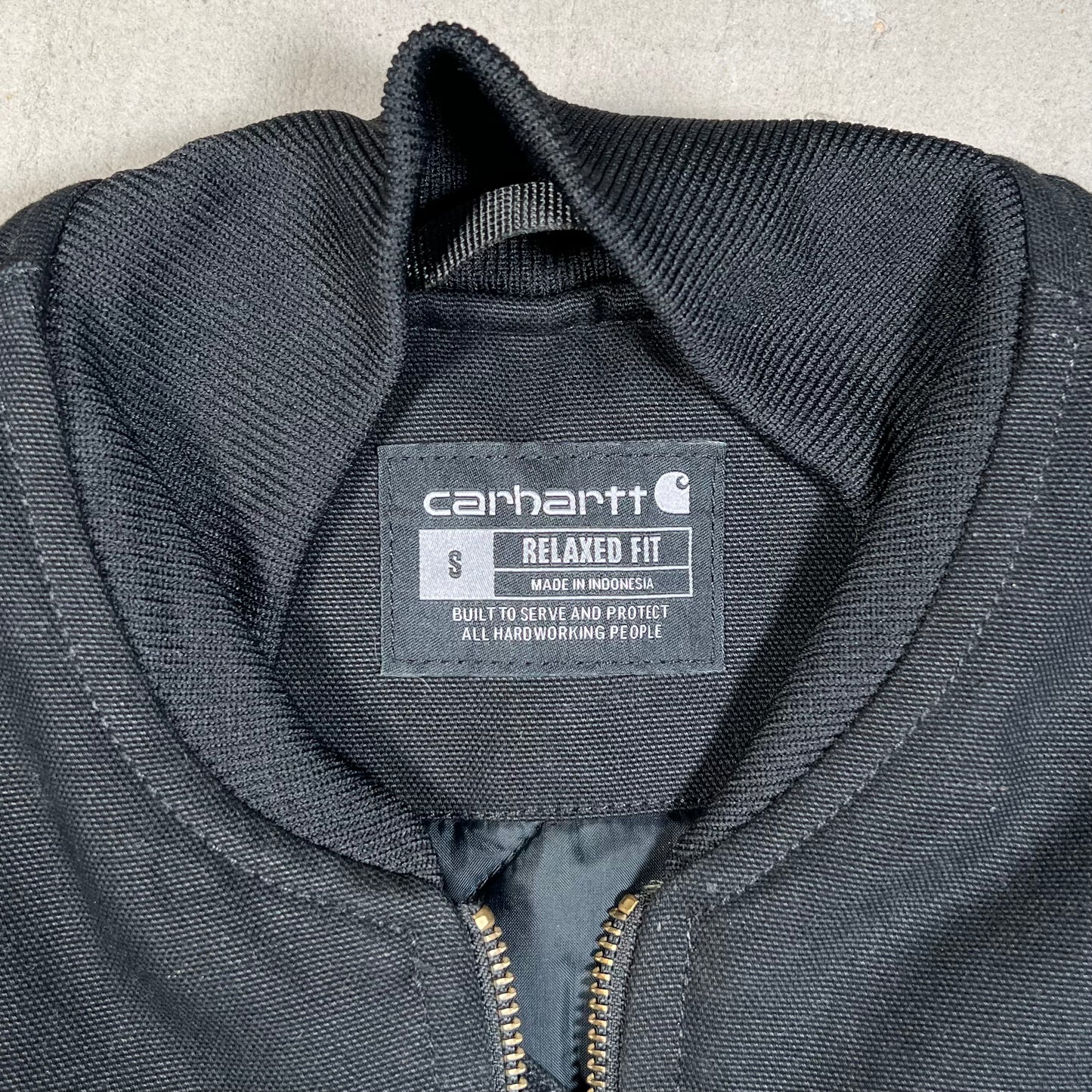 Carhartt Workwear Black Vest Size Small USED v19635