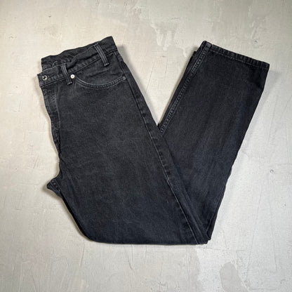 1997 Levi's Orange Tab Black Jeans Size 34 USED v19633