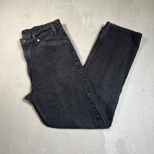 1997 Levi's Orange Tab Black Jeans Size 34 USED v19633