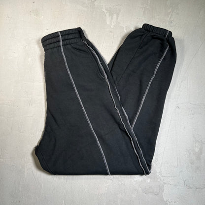 HMDD Seam Black Sweatpants Size Medium NEW x17721