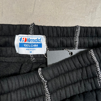 HMDD Seam Black Sweatpants Size Medium NEW x17721