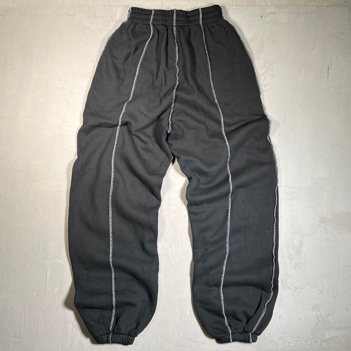 HMDD Seam Black Sweatpants Size Medium NEW x17721
