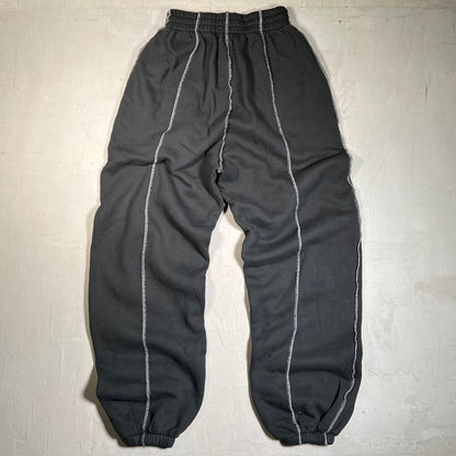 HMDD Seam Black Sweatpants Size Medium NEW x17721