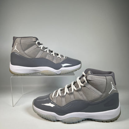Jordan 11 Cool Grey (2021) Size 10 USED s23051