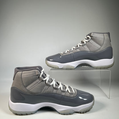Jordan 11 Cool Grey (2021) Size 10 USED s23051