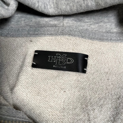 HMDD Chimstone Grey Zip Hoodie Size Large USED x17723