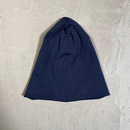 Stussy Navy Blue Skully Beanie USED x17742