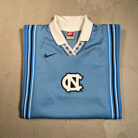 Y2K Nike North Carolina Light Blue Jersey Size Medium USED v19642