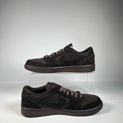 Jordan 1 Low Travis Scott Velvet Brown (2024) Size 9 USED s22628