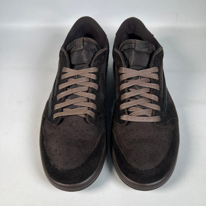 Jordan 1 Low Travis Scott Velvet Brown (2024) Size 9 USED s22628