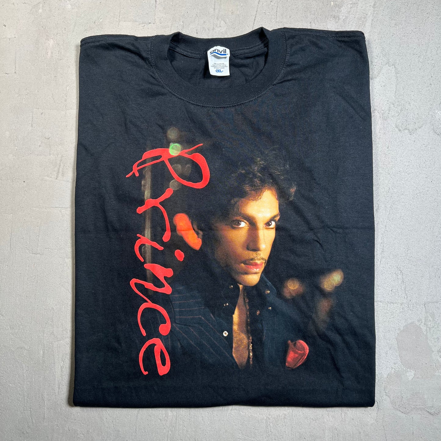2004 Prince Musicology 4ever Tour Black Tee Size XXL USED v19640