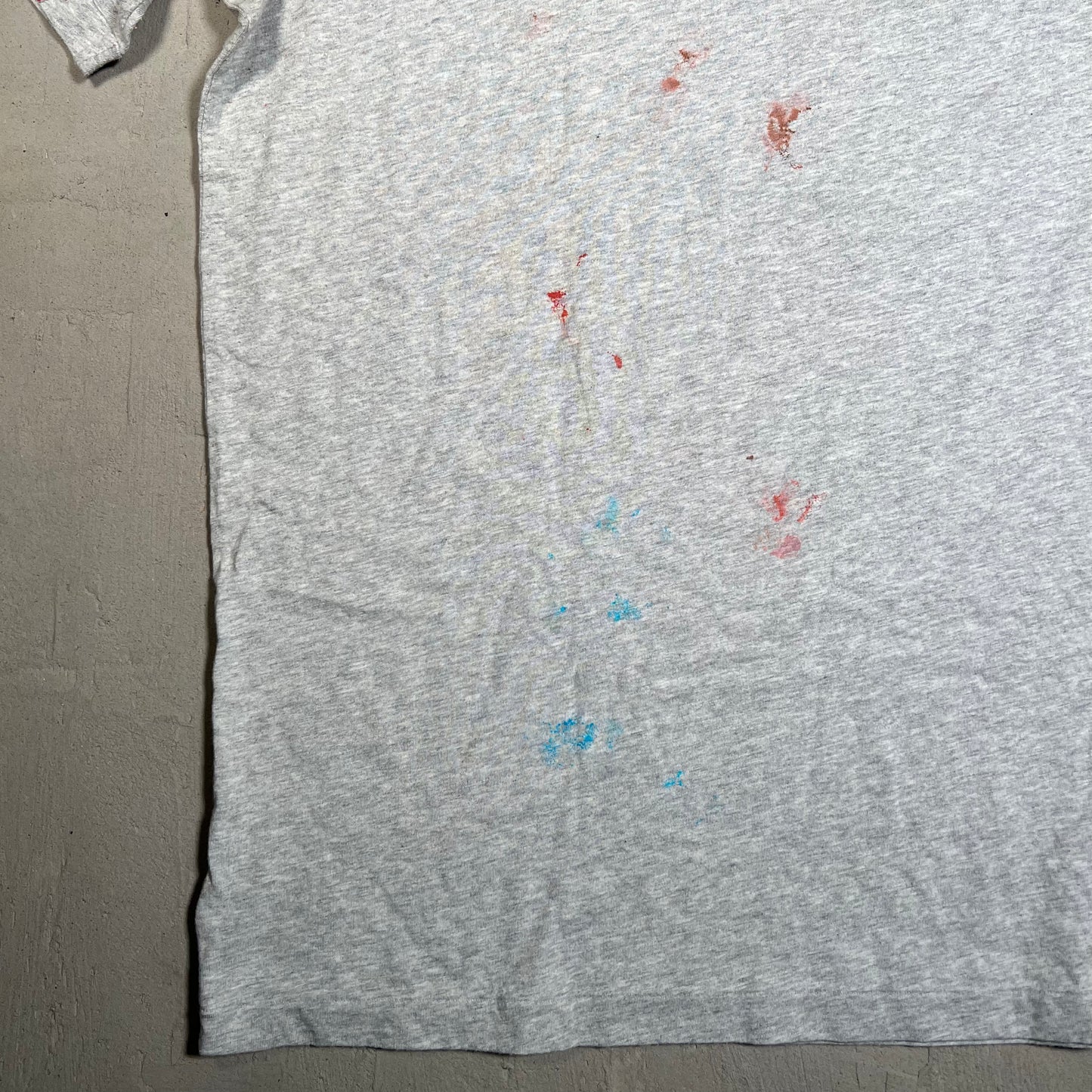 Polo Ralph Lauren Polo Bear Print Grey Tee Size XL USED v19643