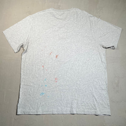 Polo Ralph Lauren Polo Bear Print Grey Tee Size XL USED v19643