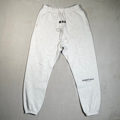 Essentials Fear of God FOG Grey Logo Sweatpants Size Medium USED x17753
