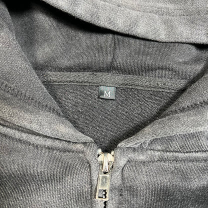 Bane Multi Pocket Sleeve Black Zip Up Hoodie Size Medium USED x17750