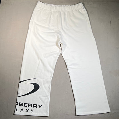 GV Gallery Raspberry Hills White "Galaxy" Sweatpants Size XL NEW x17754
