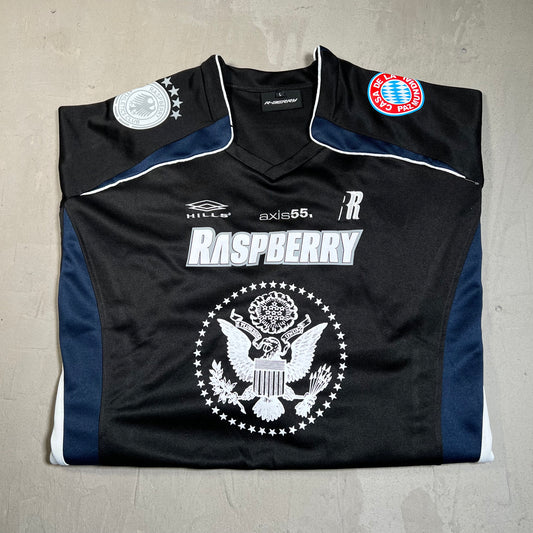 GV Gallery Raspberry Hills Axis 55 Black Jersey Size Large USED x17757