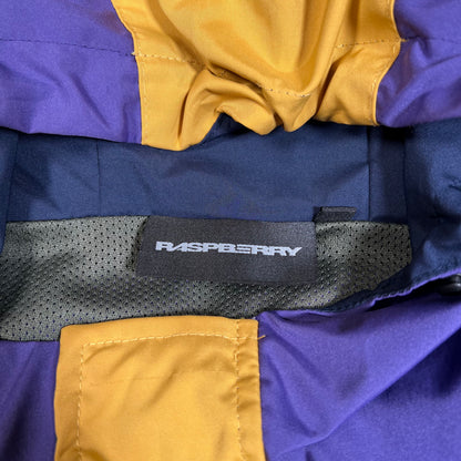 GV Gallery Raspberry Hills Green/Purple/Yellow Shanghai Jacket Size XL USED x17685