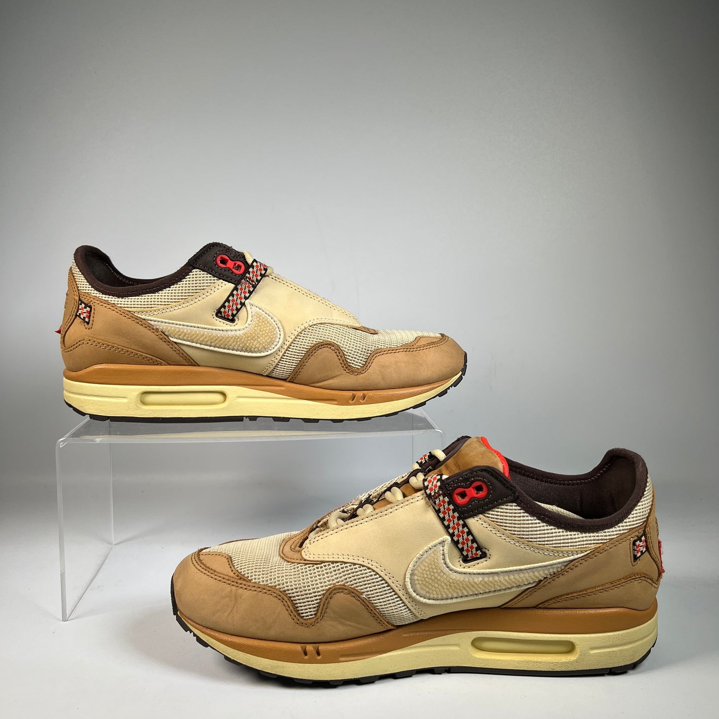 Nike Air Max 1 Travis Scott Cactus Jack Wheat Lemon Drop (2022) Size 10.5 USED s23110