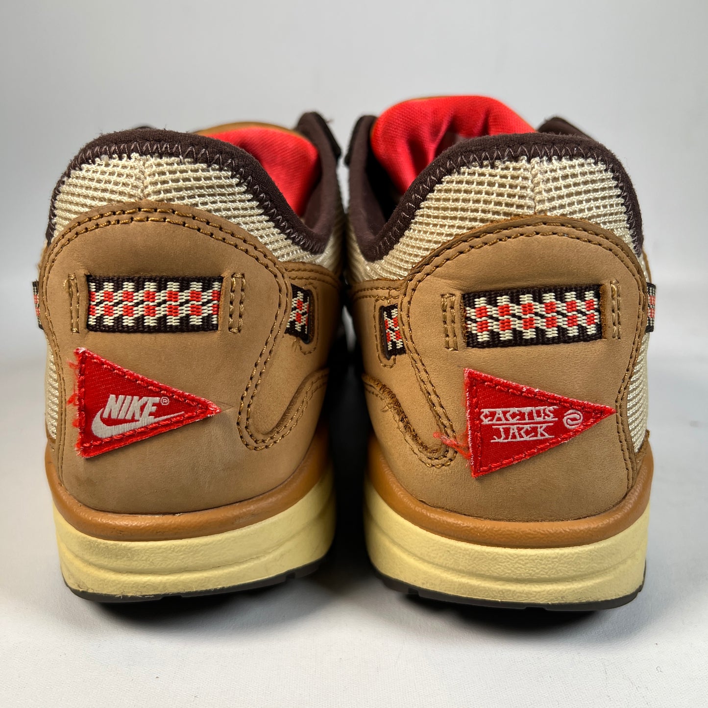 Nike Air Max 1 Travis Scott Cactus Jack Wheat Lemon Drop (2022) Size 10.5 USED s23110