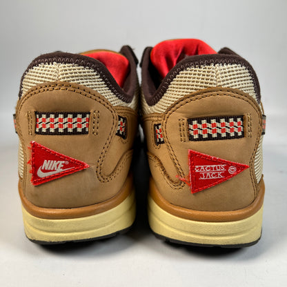 Nike Air Max 1 Travis Scott Cactus Jack Wheat Lemon Drop (2022) Size 10.5 USED s23110