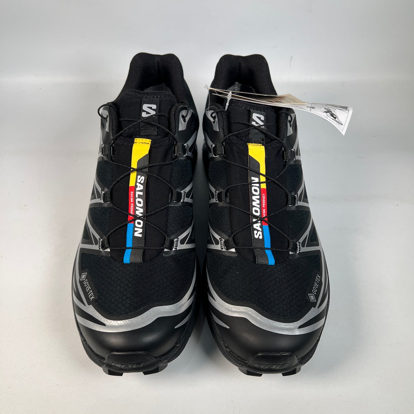 Salomon XT 6 Gore Tex Black Silver (2024) Size 12 NEW s23088